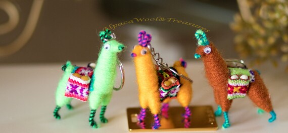 Alpaca keyring deals