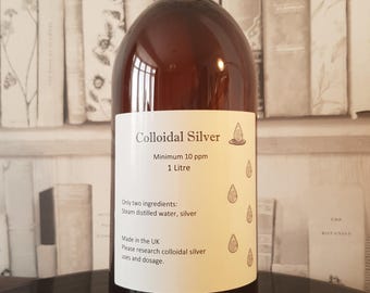 Colloidal Silver, 1 litre bottle