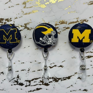 University of Michigan Badge Reels 