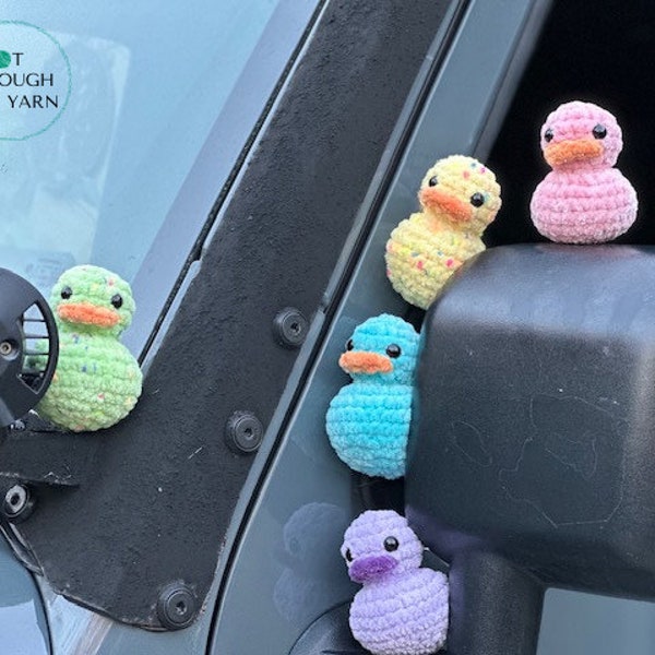 Duck Duck JEEP | Crocheted Ducks