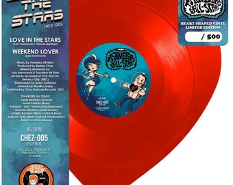 Travellers All Stars - Love In The Stars (vinil em formato de coração) / Reggae Gordo
