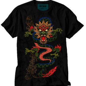 T-shirt Quetzalcoatl / Uomo grafico messicano / Playera México Mágico