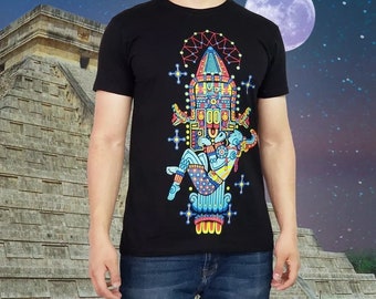 Pakal T-shirt / Mexican Graphic Men / Playera