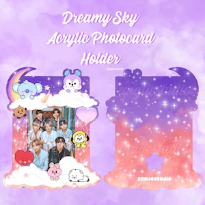 Dreamy Sky Acrylic Photocard Holder