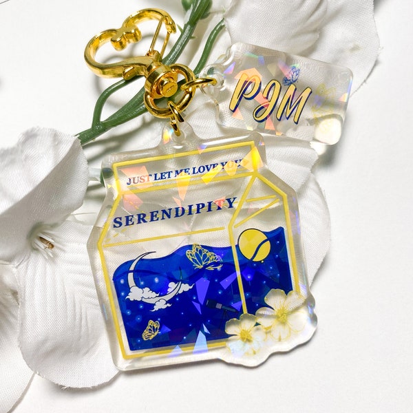 Serendipity Holographic Keychain