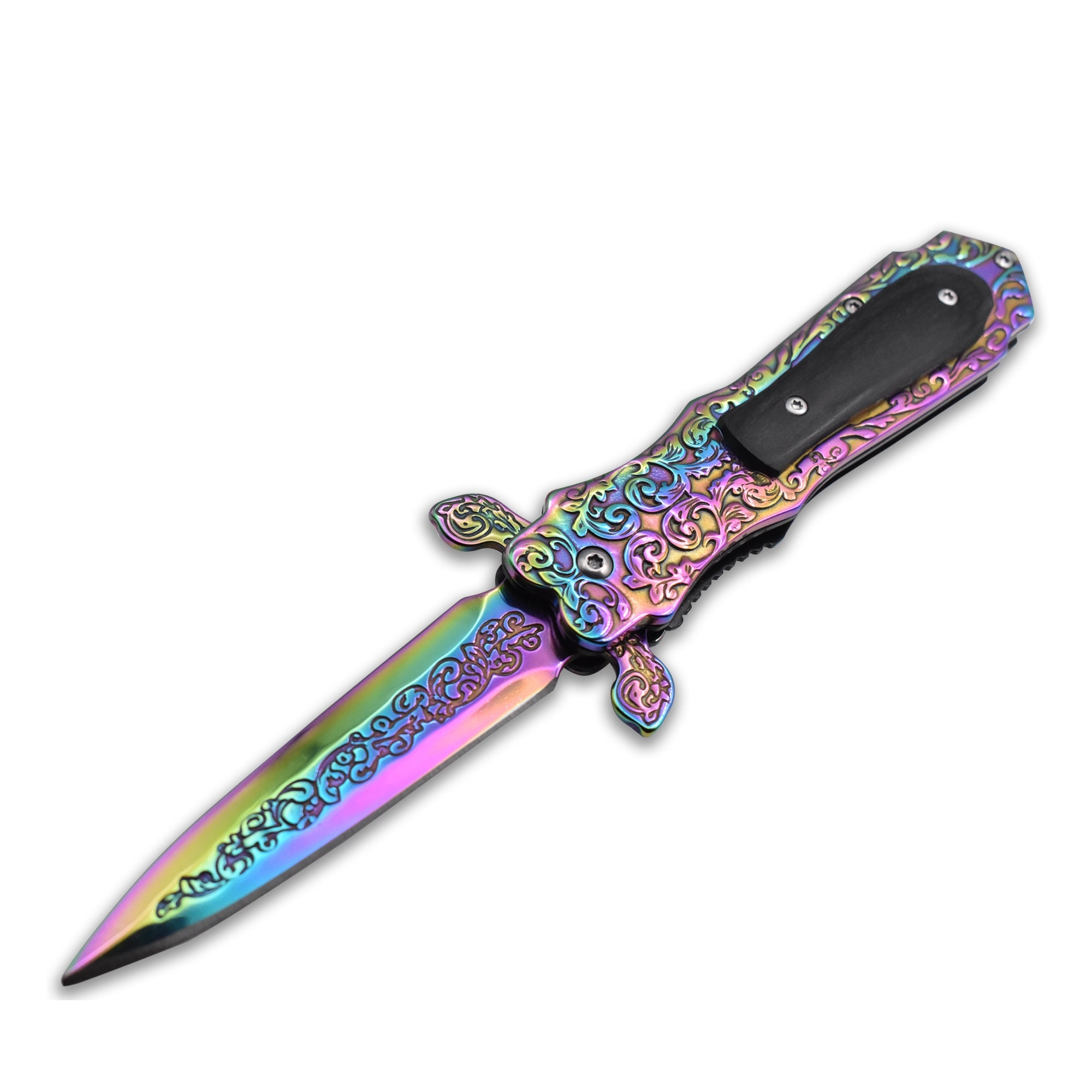 Cute Pretty Realistic Dagger with Bow Pastel Goth Style Graphic · Creative  Fabrica