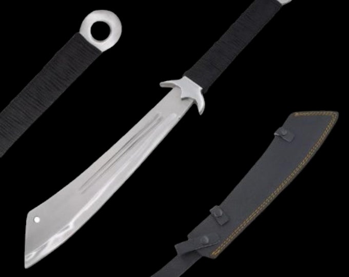 Mini Dadao Sword with Leather Sheath
