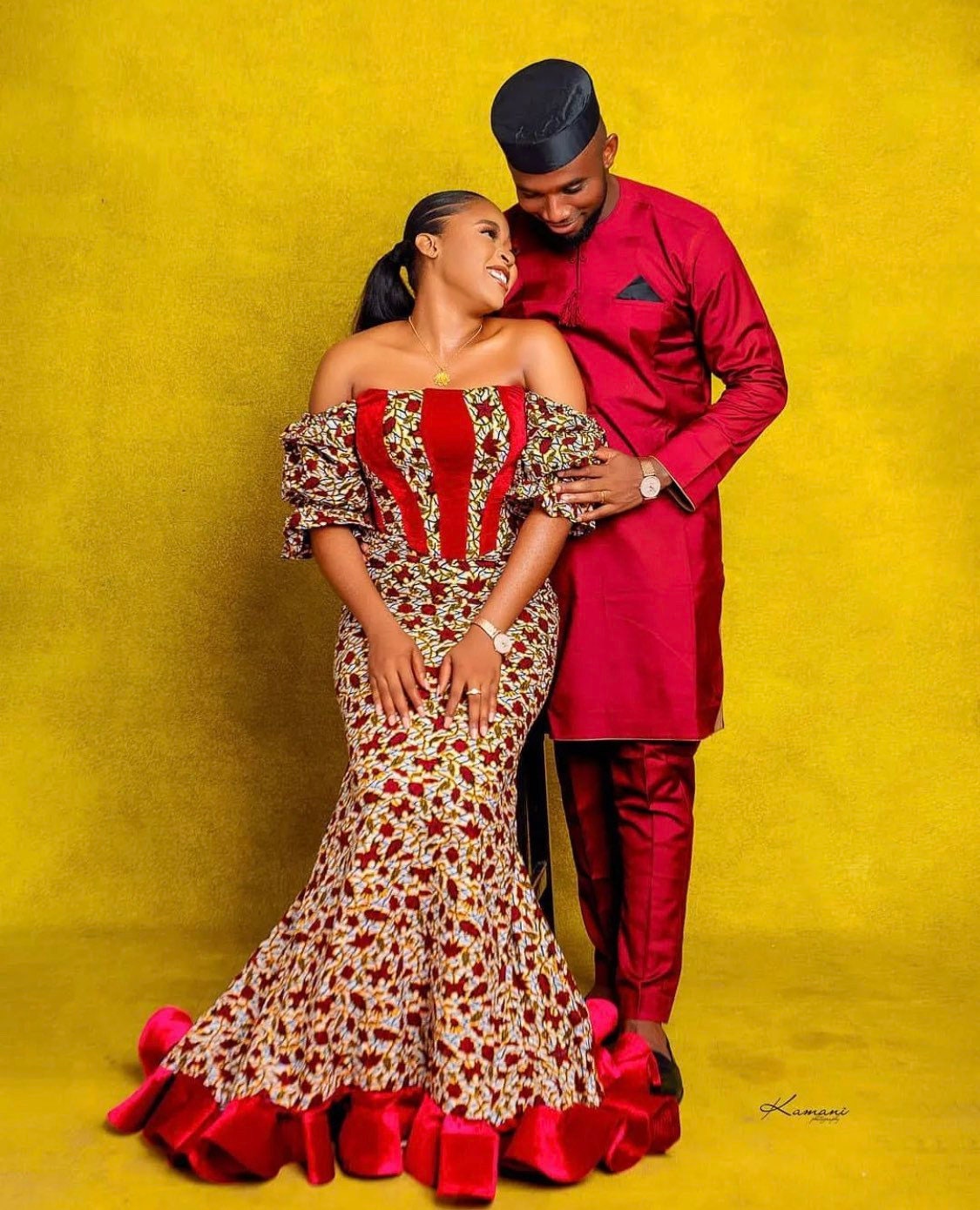 African Wedding Attire for Couples Etsy Singapore