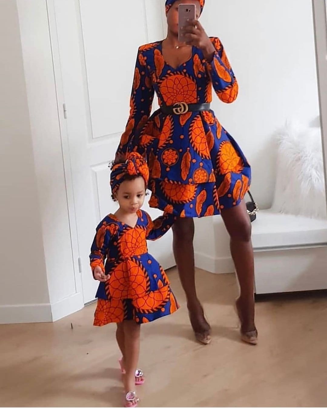 Mother and daughter african outfit online