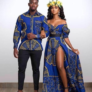 African Clothing for Couple 