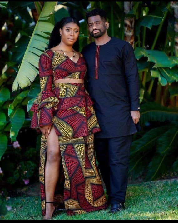 Kitenge couple outfit cheap