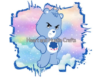 Grumpy Care Bear Sublimation