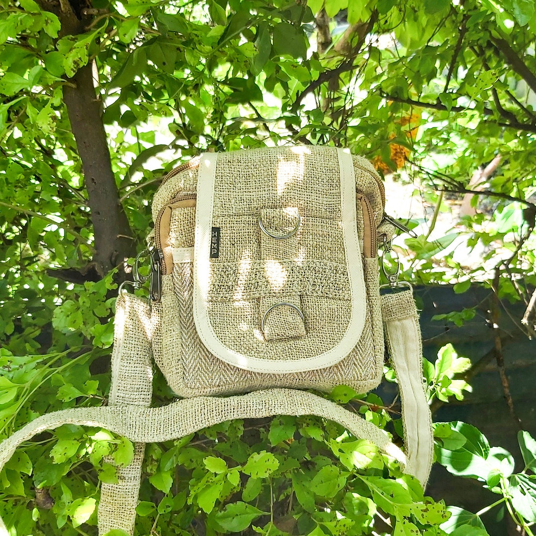 Multipocket Boho Hippie Messenger Bagcrossbody Bag Handwoven From