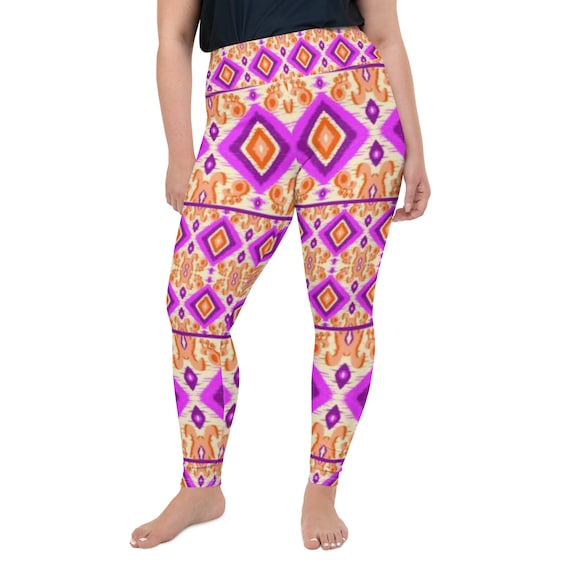 Leggings for Plus Size Women Tights Clothing BBW Native Navajo Aztec Print Yoga for Women Printed Patterned 2x 3x 4x 5x 6x Etsy