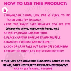 LIMITED ED! 25 Chick Flicks Editable Mystery Dinner and Movie Printable ...