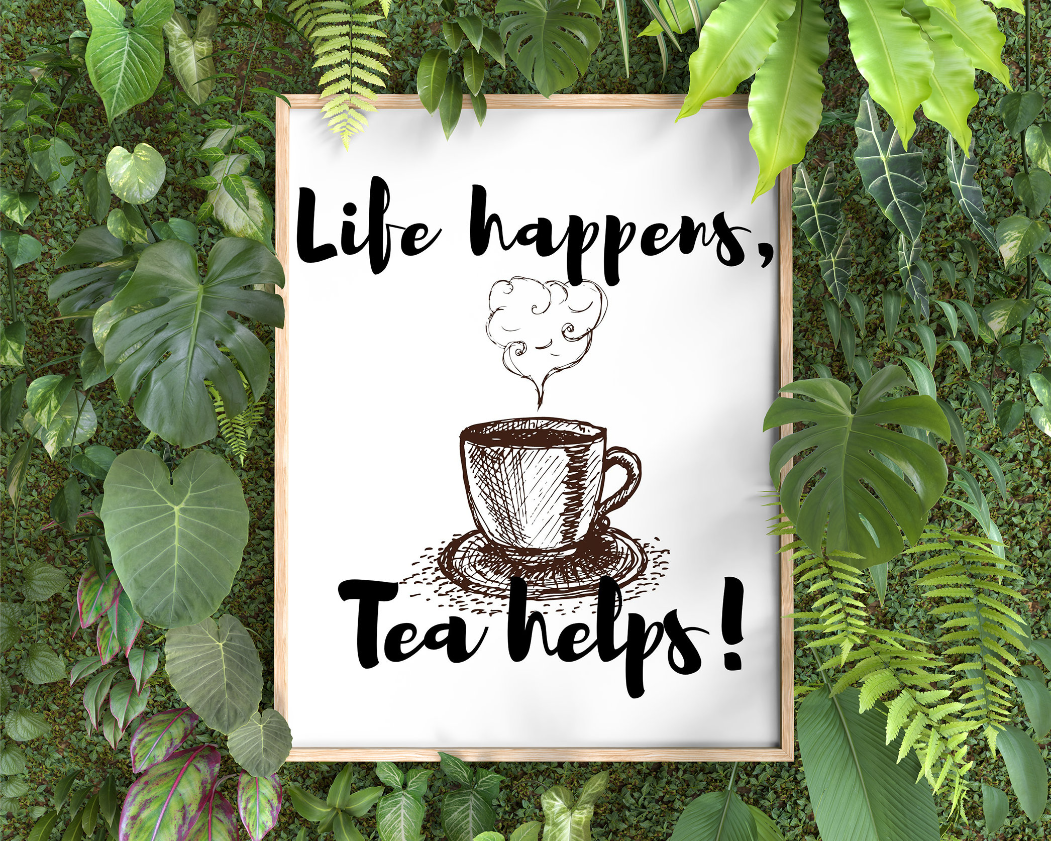 Gift For Tea Lover & Drinker, Herbal Gift, Gift Woman.