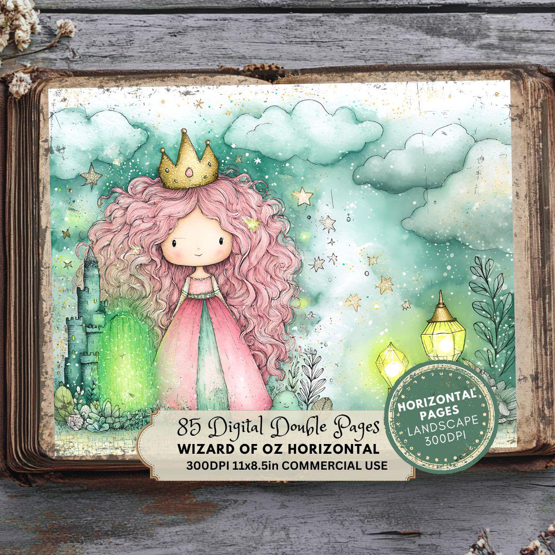 Wizard of Oz Junk Journal Kit: Vintage Ephemera (digital Download ...