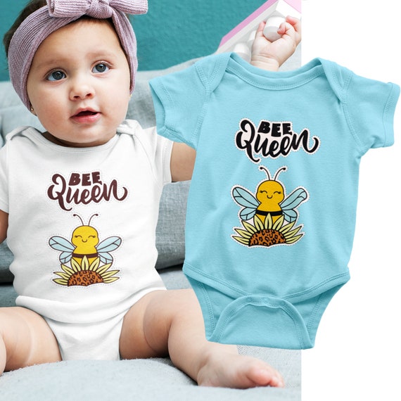 Prestado Canal Injusticia Ropa Para Bebes Bebe Recién Nacido Niña Con Abeja Reina Frases - Etsy