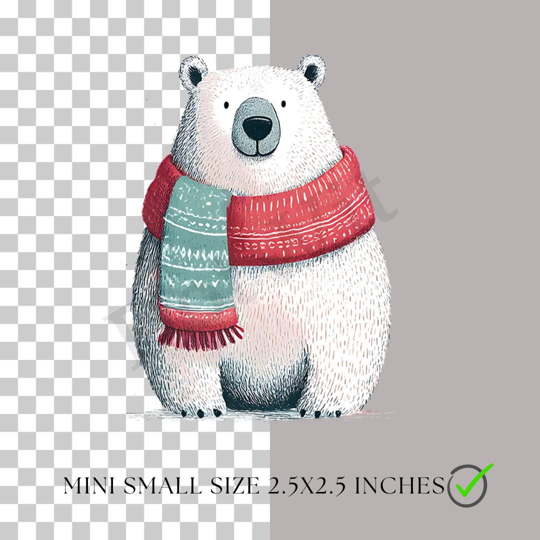 Candy Cane Clipart: Christmas Printable PNG Clip Art (digital Download ...