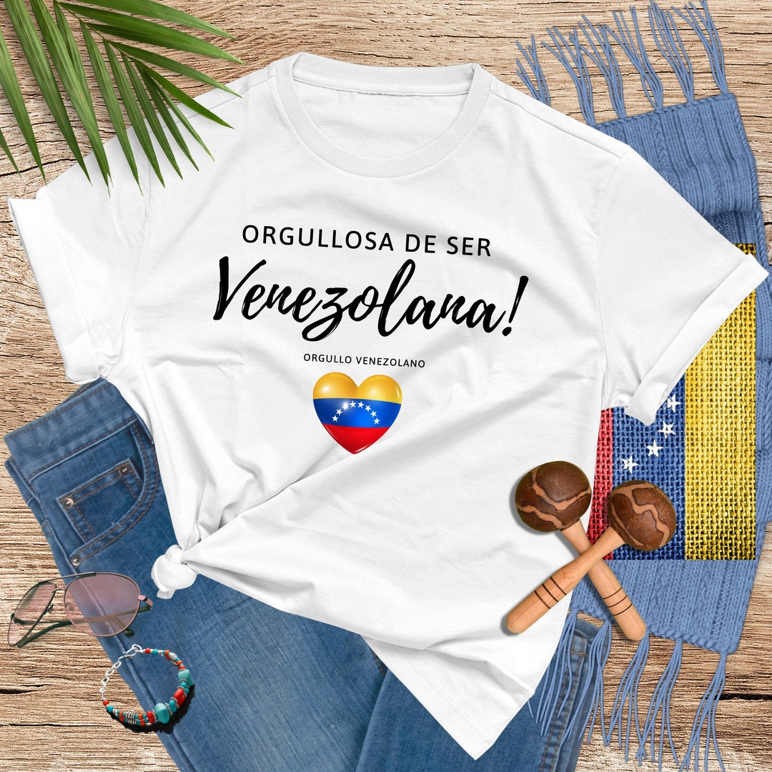 Camisas De Venezuela Orgullo Venezolano Franelas Para Mujer De Etsy