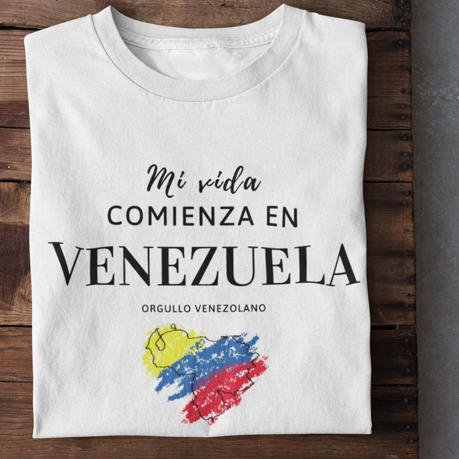 Camisas De Venezuela Franelas Con Frases Letras Venezolanas Etsy