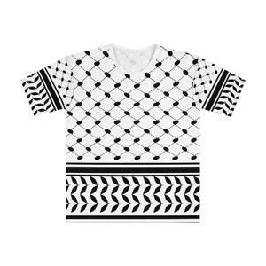 Palestine Keffiyeh Men&#39;s Loose T-shirt (AOP)