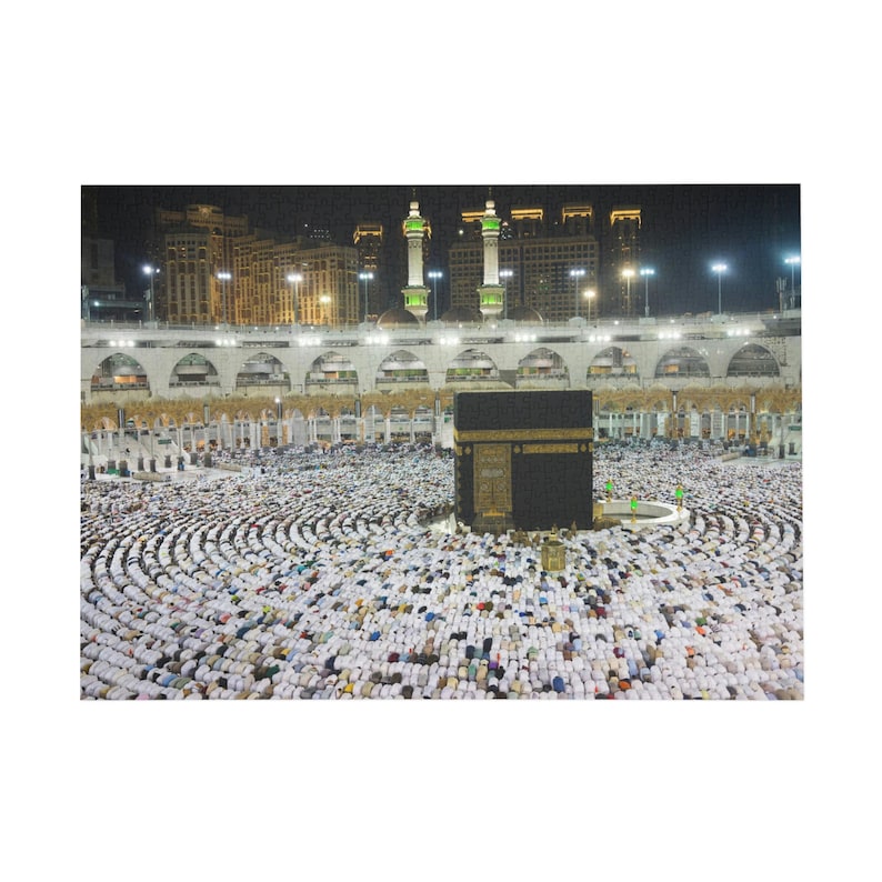 Best Ever Kaaba Makkah Jigsaw Puzzle 1000piece Ramadan Eid Etsy