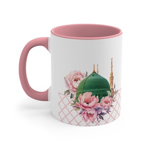 Rose Madina Accent Coffee Mug, 11oz