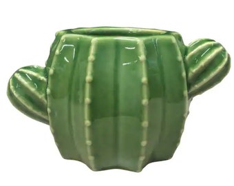 Cute Cactus Planter with Drainage 6.7"