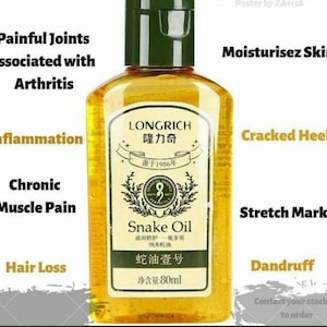 Longrich Snake Oil