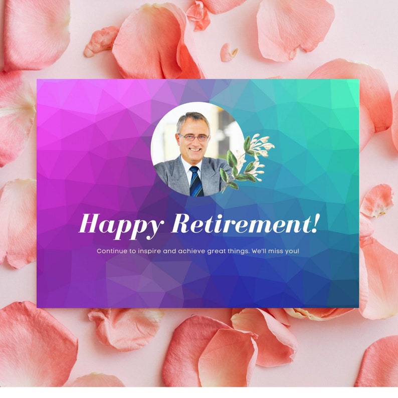 Printable Retirement Card Teacher Retirement Card Instant Etsy