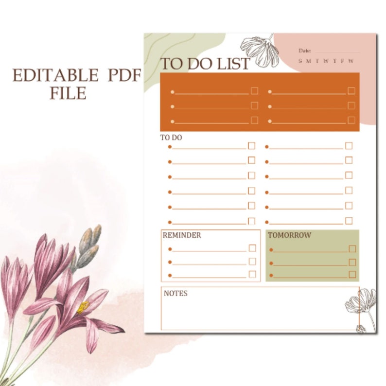 Editable Ultimate Life Planner Printable Bundle Productivity Etsy