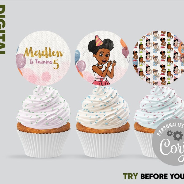 Gracie’s Corner Cake Topper Printable - Etsy