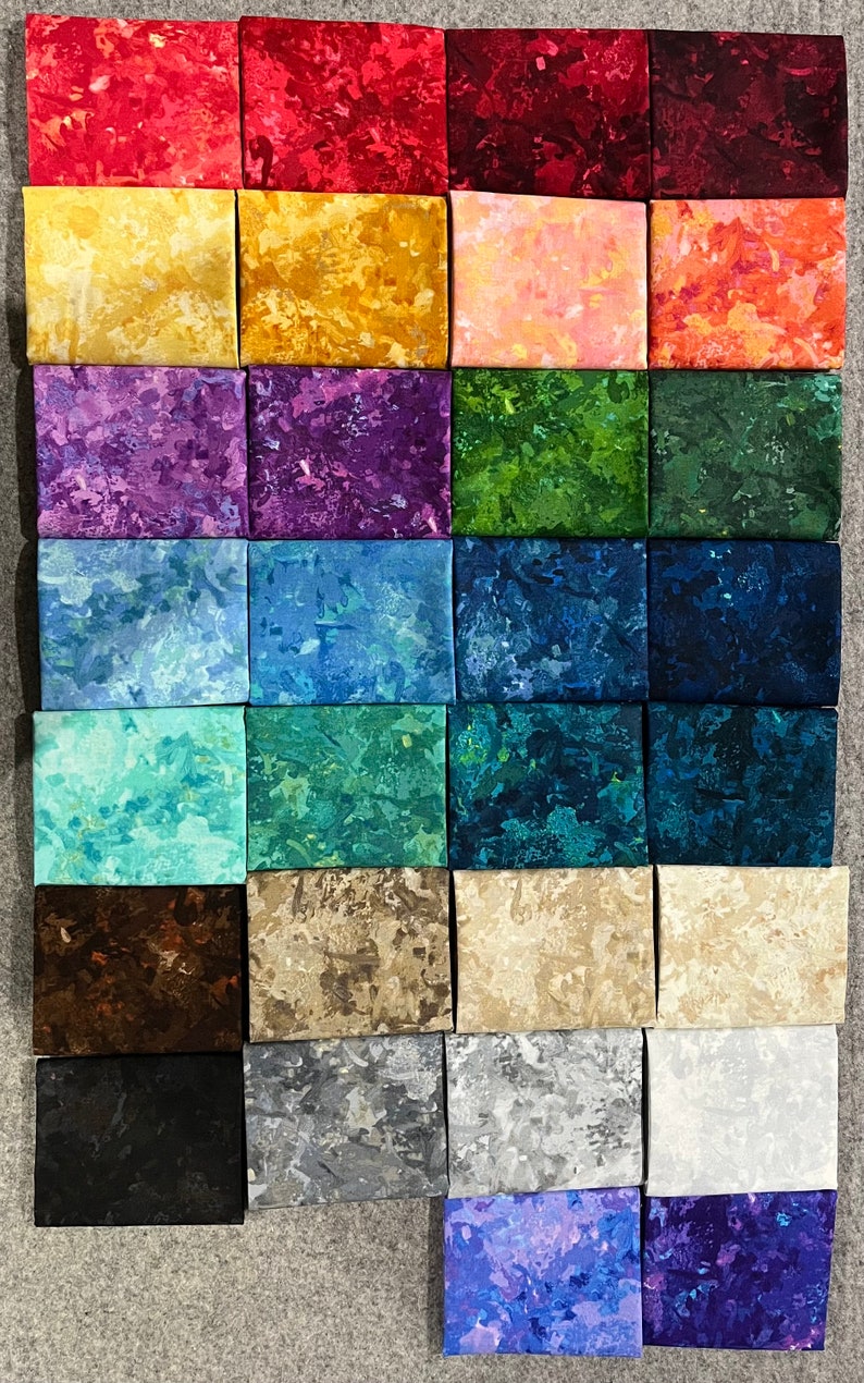 Chroma Layer Cake by Northcott Includes 42 10 Squares Etsy