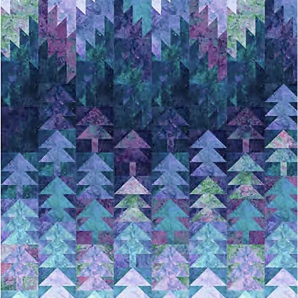 Twin Pine Tree Quilt - Etsy