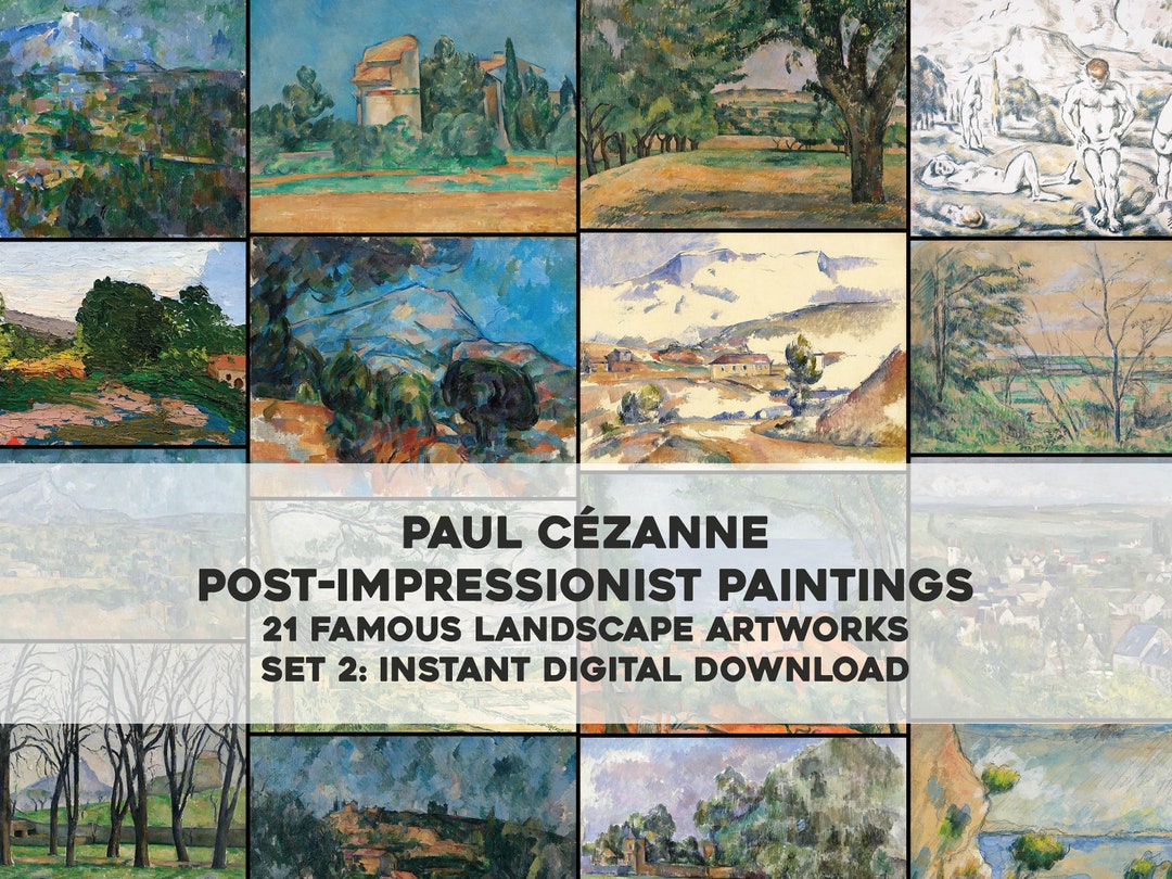 21 Paul Cezanne Impressionist Landscape Scenery Paintings | HQ Image ...