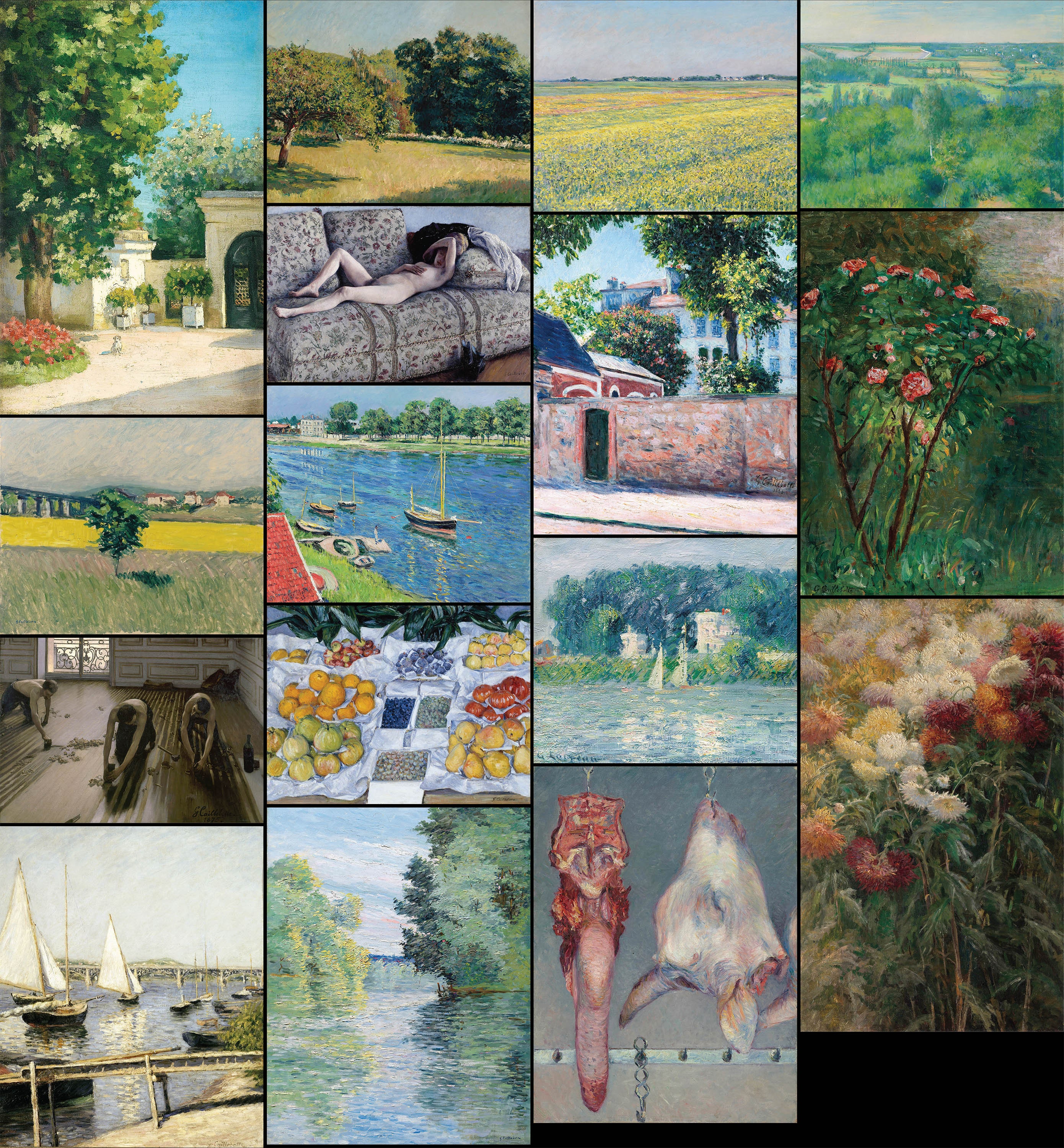 16 Gustave Caillebotte French Impressionist Paintings | HQ Image