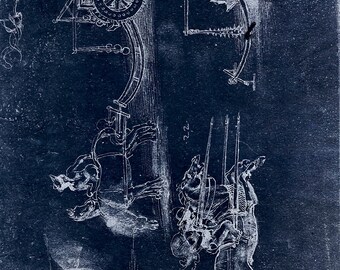 レオナルド・ダ・ヴィンチ 図版 93 レオナルド ダ ヴィンチ スケッチ ノート 図表 ネガ セット 2