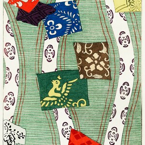 40 Japanese Patterns & Designs Prints Printable Wall Art Bundle Vintage Oriental Woodblock Floral Botanical Digital Download Commercial Use image 6