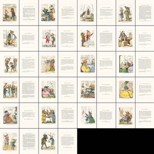 44 Vintage Aesops Fables Illustrated Stories Tales | HQ Image Bundle ...