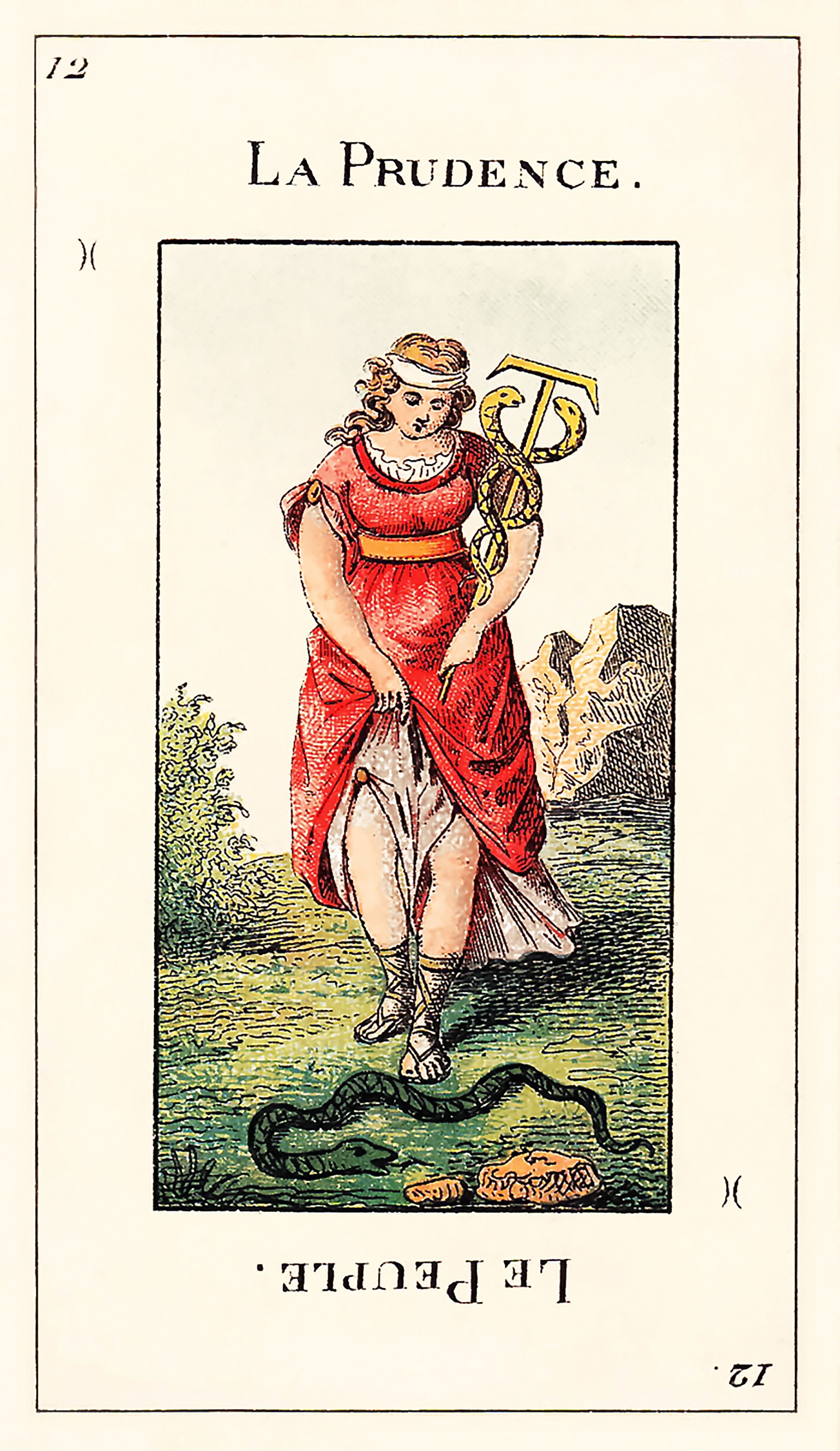 Grand Etteilla Tarot Color 22 Major Arcana Trumps Restored High