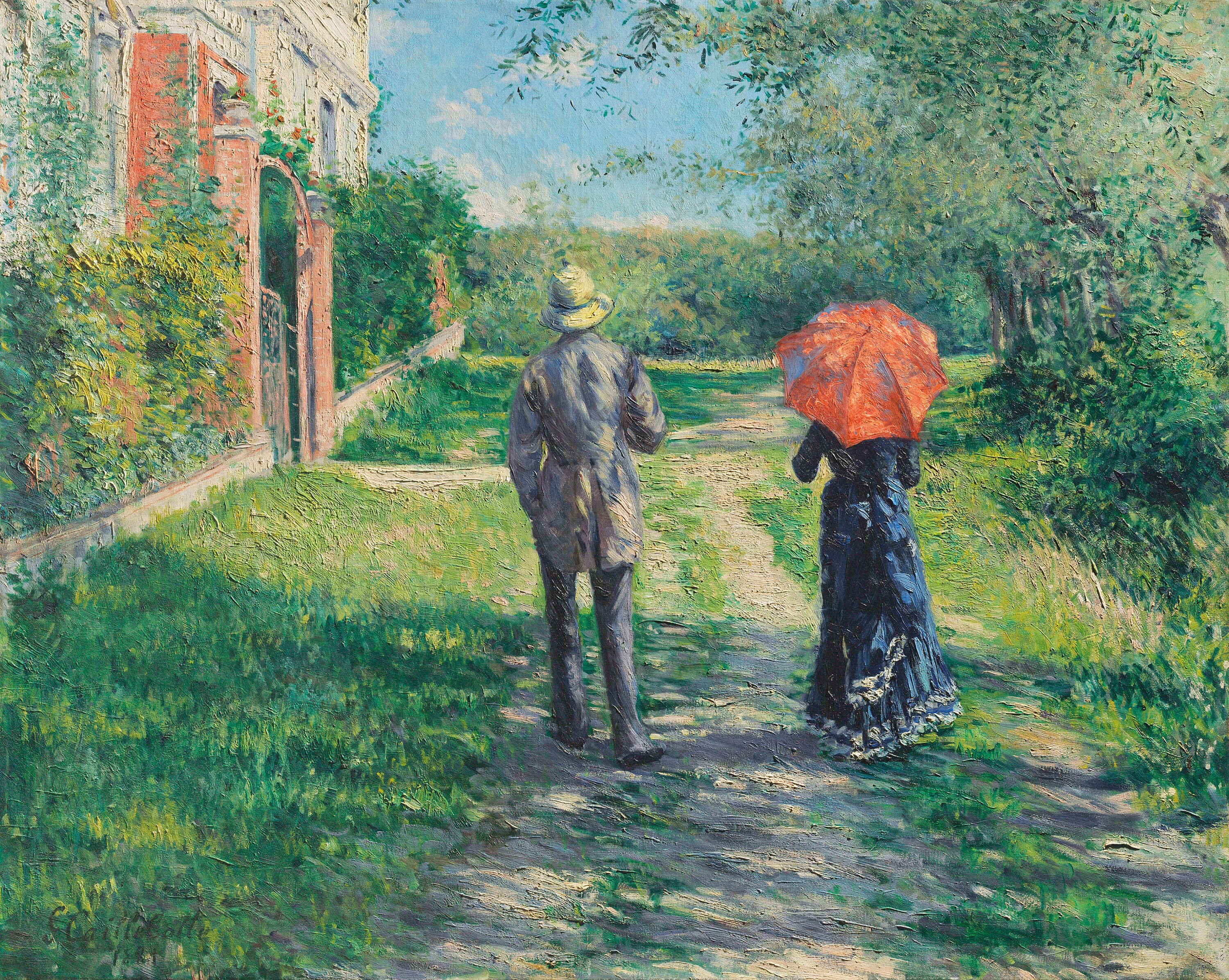 ギュスターヴ・カイユボットのフランス印象派絵画 16 点 | 高画質画像