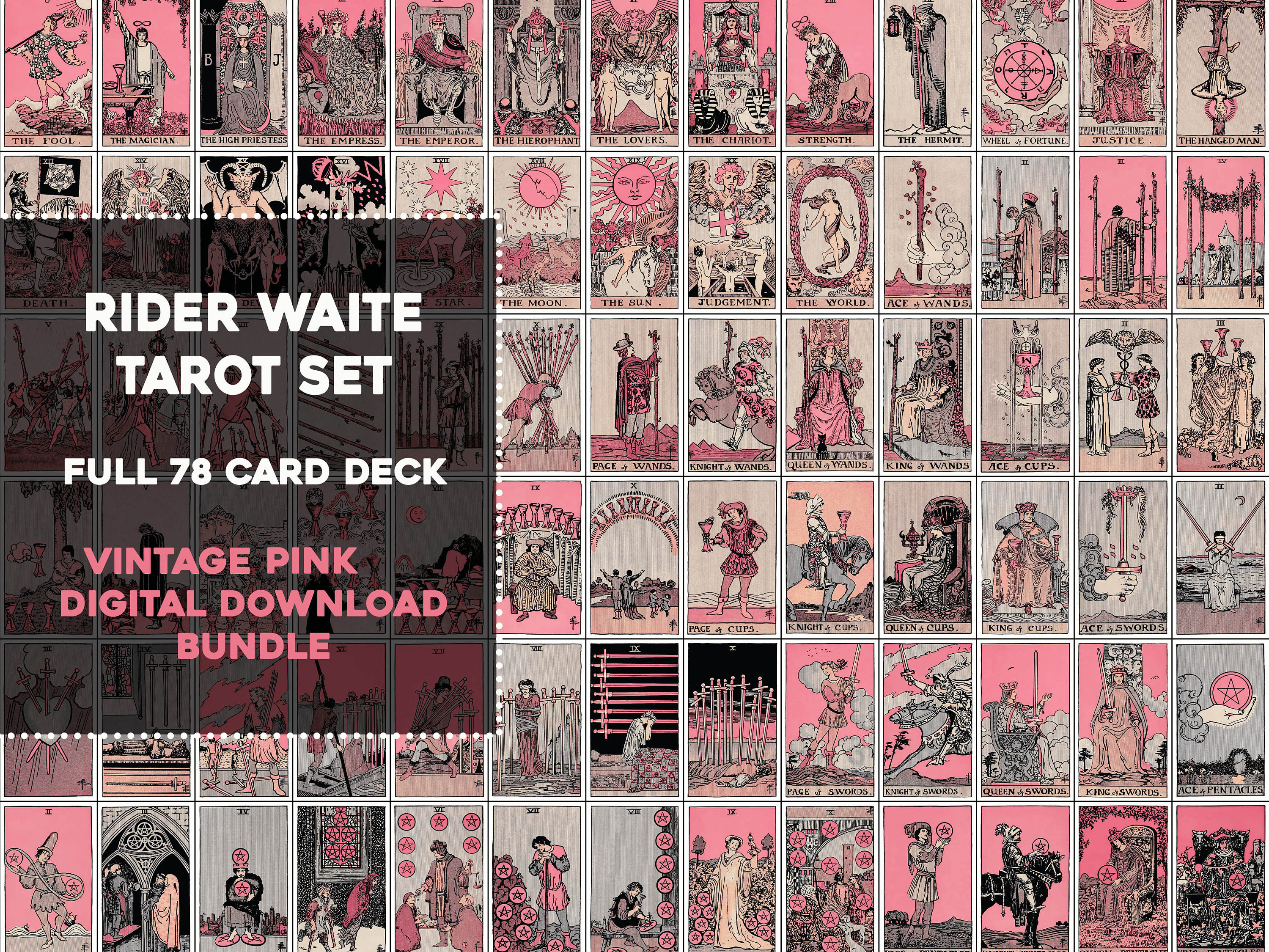 Set 78 Playing Cards - Etsy