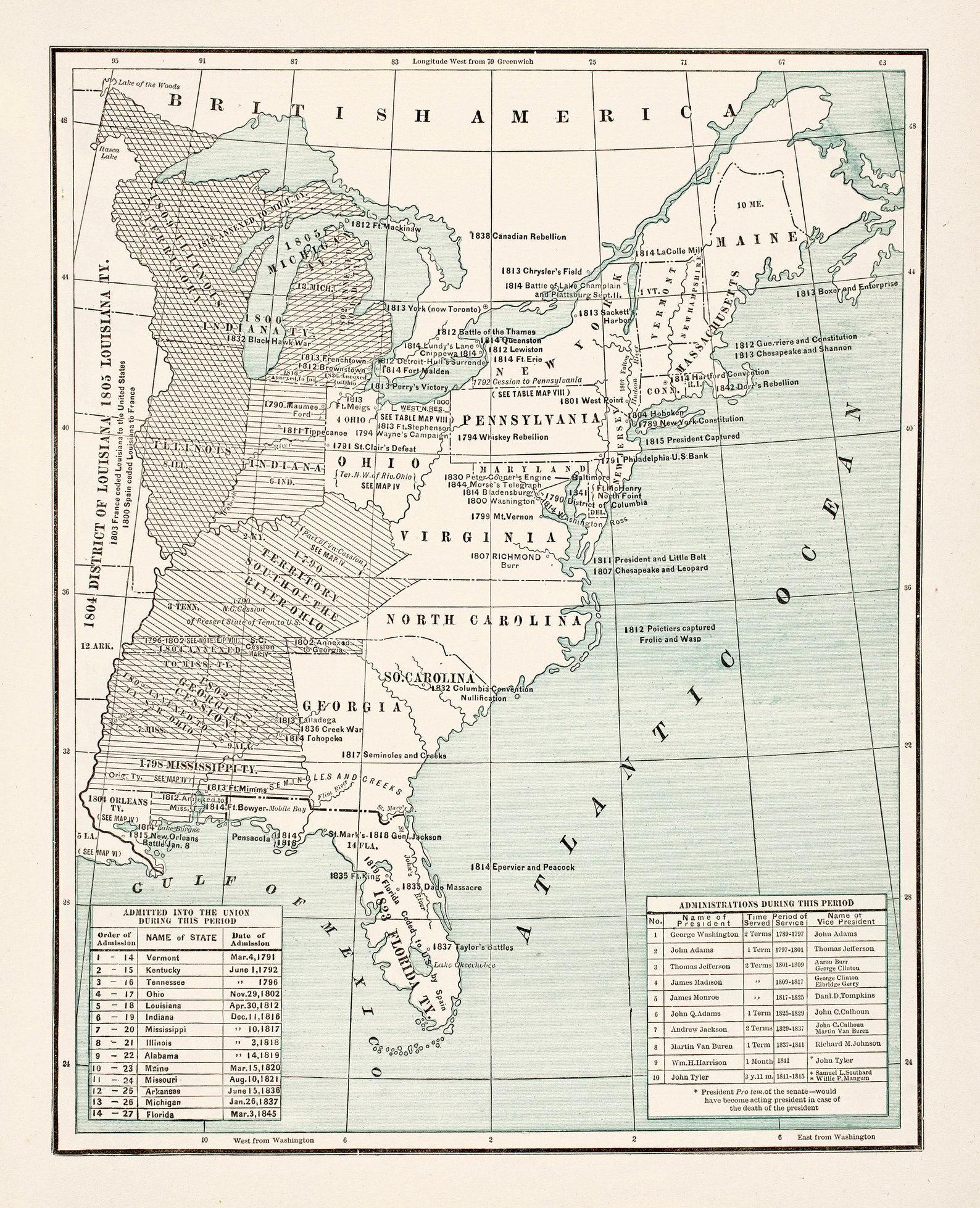 9 Vintage American Historical Maps - Il 1588xN.4645096599 Gv4i 
