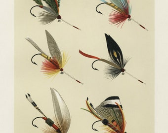 Mouches De Pêche à La Mouche Orvis Vintage - Sèches Et Nymphes, Comme Neuves Jamais Pêchées
