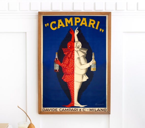 Campari 1921 French Italian Poster | Single Printable Wall Art