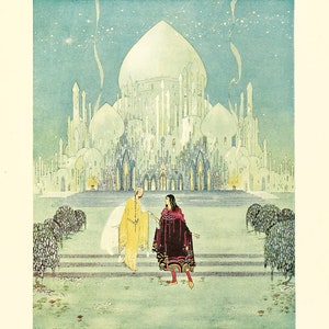8 Old French Fairy Tale Illustrations | HQ Image Bundle Printable Wall ...