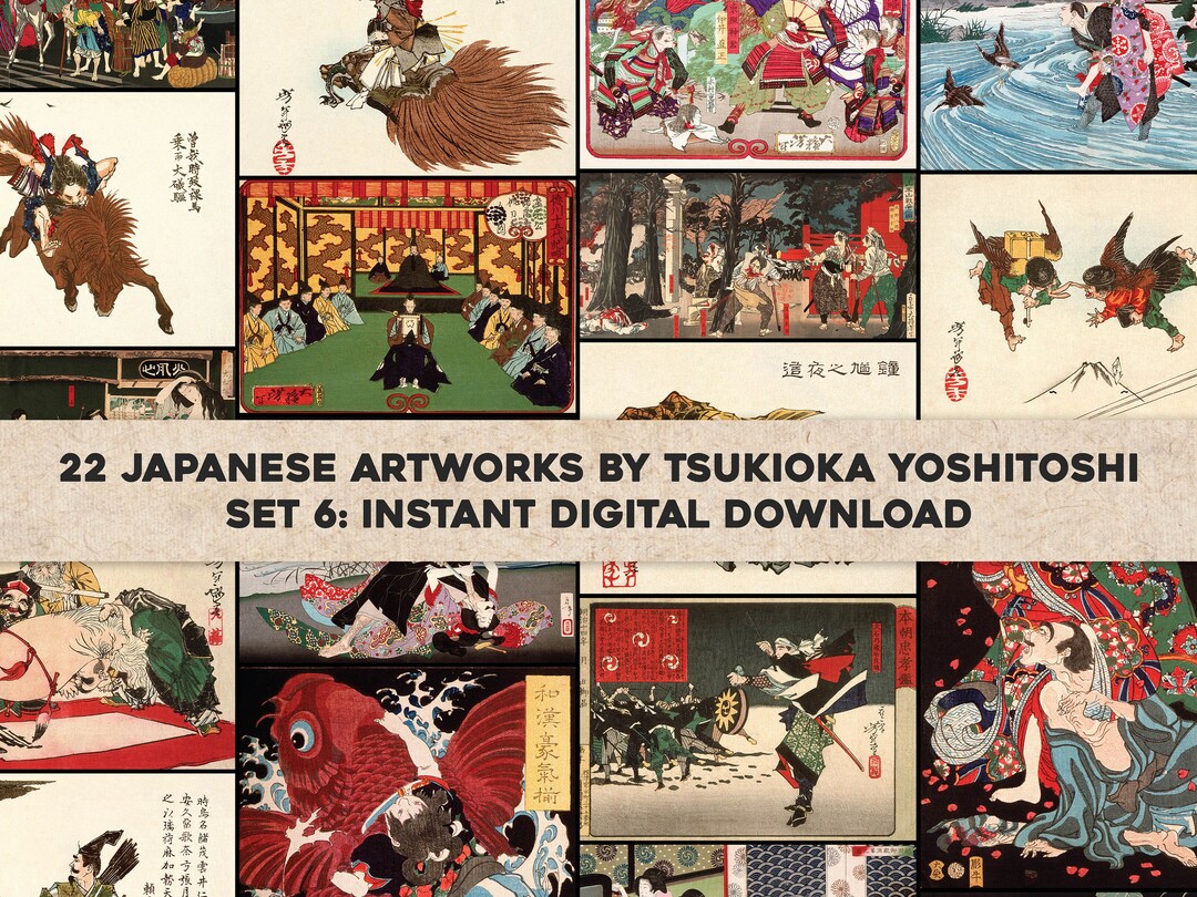 22 Amazing Tsukioka Yoshitoshi Japanese Woodblock Prints | HQ Image ...