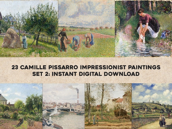 23 Beautiful Impressionist Paintings From Camille Pissarro | HQ