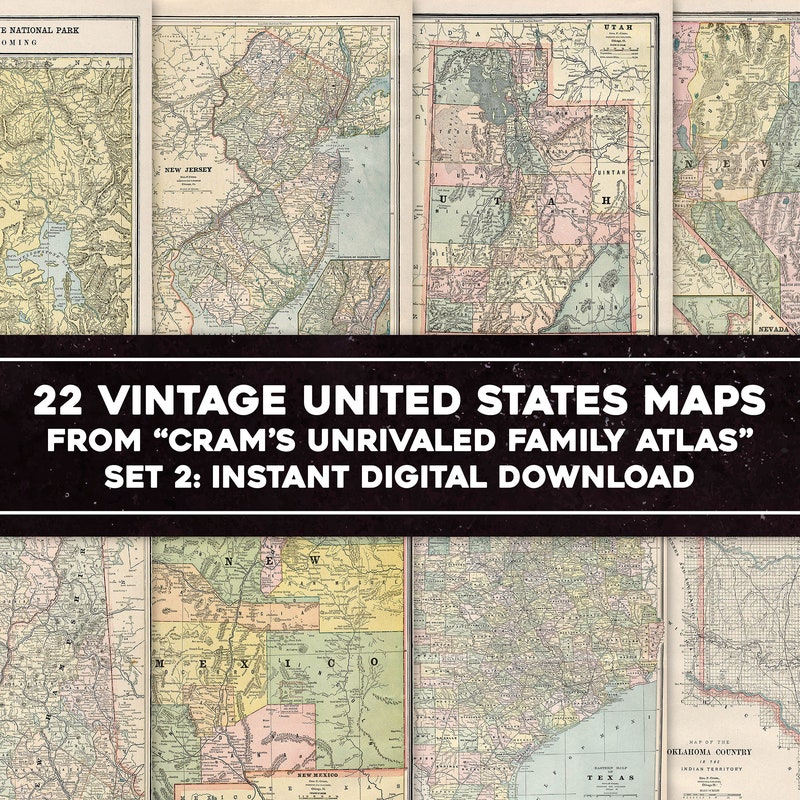 Antique Maps of Dakota Etsy - Il 800x800.4645949247 Rqhx
